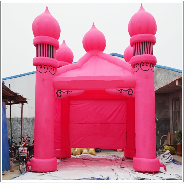 灵寿粉色帐篷